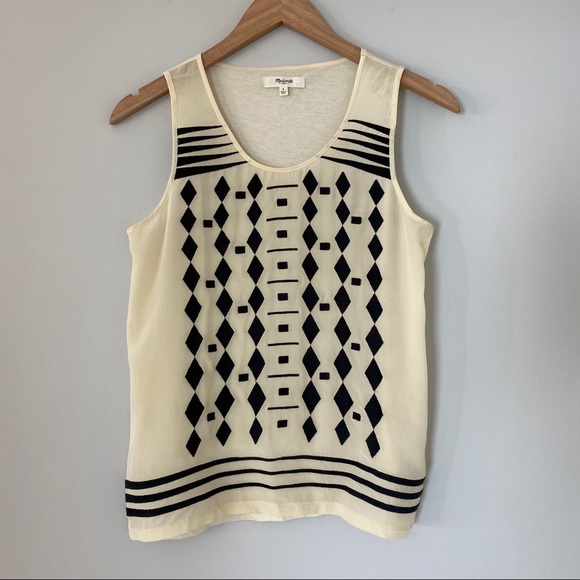 Madewell Cascade Embroidered Top - Picture 3 of 10